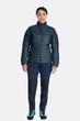 Пуховик женский Rab Microlight Jacket Womens 10 Темно-синій - изображение 3