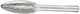 Твердосплавна борфреза HiKOKI H-6 х 14/50 6 мм DIN 8033 (780772) - изображение 2