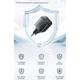 Сетевое зарядное устройство Essager 20W GaN mini Type c (PD)+ USB (QC3.0) 20w - изображение 5