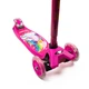 Самокат детский трехколесный iTrike MAXI JR 3-055-1-BP1 с подсветкой Розовый - изображение 3