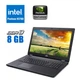 Игровой ноутбук Acer Aspire E17 ES1-731 / 17" TN / Pentium N3700 (4 ядра по 1.6-2.4 GHz) / 8GB DDR3 / 1000GB HDD / GeForce 910M, 2GB DDR3, 64-bit / WebCam / DVD-ROM б/у - изображение 1