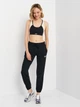 Спортивный топ для йоги женский Reebok Reebok Lux Racer Padded Colorblock GS8925 XS Black/Stucco (4064057691808) - изображение 3