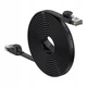 Кабель Baseus high Speed Six types of RJ45 Gigabit network cable (flat cable) 15m (WKJS000301) Black - зображення 2