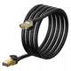 Кабель Baseus high Speed Seven types of RJ45 10Gigabit network cable (round cable) 3m (WKJS010401) Black - зображення 2