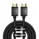 Кабель Baseus High Definition Series HDMI 8K to HDMI 8K Adapter Cable (Zinc alloy) 2m (WKGQ000101) Black - зображення 1