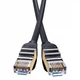 Кабель Baseus high Speed Seven types of RJ45 10Gigabit network cable (round cable) 0.5m (WKJS010001) Black - зображення 4