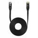 Кабель Baseus high Speed Six types of RJ45 Gigabit network cable (flat cable) 10m (WKJS000201) Black - зображення 6