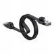 Кабель Baseus high Speed Six types of RJ45 Gigabit network cable (flat cable) 1m (PCWL-B01) Black - зображення 5