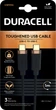 Кабель Duracell KEVLAR BRAIDED TYPE-C to TYPE-C 3.2 Gen1 1 м Black (USB7030A) - изображение 1
