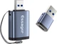 Адаптер Essager Soray OTG Type-C Female to USB -A Male USB3.0 Adaptor Grey (EZJCA-SRB0G) - изображение 4