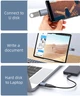 Адаптер Essager Soray OTG Type-C Female to USB -A Male USB3.0 Adaptor Grey (EZJCA-SRB0G) - изображение 6