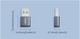 Адаптер Essager Soray OTG Type-C Female to USB -A Male USB3.0 Adaptor Grey (EZJCA-SRB0G) - изображение 8