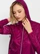 Ветровка с капюшоном женская IQ Runno Wmns L Dk Фиолетовый (5902786354405) - изображение 4