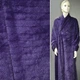 Мех искусственный фиолетовый коротковорсовый с полоской ш.170 (21554.001) - изображение 1