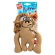 Іграшка для собак GiGwi Puffer zoo Мавпа з пищалкою, текстиль, мотузка, 31 см (2317) - зображення 5