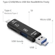 Кардридер Dynamode 3-in-1 OTG Type-C/USB/Micro USB to MicroSD/USB 2.0 (D-188) - изображение 5