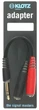 Адаптер KLOTZ AYS-1 Y-CABEL ADAPTER BLACK - изображение 2