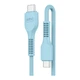 Дата кабель USB-C to USB-C 1.0m AR88 3A blue Armorstandart (ARM65292) - зображення 1
