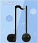 Японський Музичний Інструмент Otamatone (Отаматон) колір Чорний 27 см (00463) - зображення 2