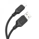 Кабель Hoco X90 USB – Lightning 2.4 А 1 м чорний - изображение 3
