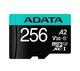 Карта пам'яті microSDXC (UHS-1 U3) A-DATA Premier Pro 256Gb Class 10 V30S A2 (R-100Mb/s W85Mb/s) (adapter SD) (AUSDX256GUI3V30SA2-RA1) - изображение 3