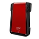 Зовнішній карман для накопичувача A-DATA EX500 для 2.5'' HDD/SSD USB3.1 Red (AEX500U3-CRD) - зображення 1