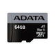Карта пам'яті microSDXC (UHS-1 U3) A-DATA Premier Pro 64Gb Class 10 V30S A2 (R-100Mb/s W85Mb/s) (adapter SD) (AUSDX64GUI3V30SA2-RA1) - изображение 3
