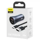Автомобільний зарядний пристрій Baseus Golden Contactor Pro Dual Quick Charger Car Charger U+C 40W - зображення 2