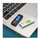 Флеш-накопичувач A-DATA UV 320 USB3.1 Gen.1 128GB Black-Blue (AUV320-128G-RBKBL) - изображение 4