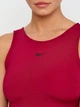 Спортивный топ для йоги женский Reebok Lux Perform GR9245 M Punch Berry (4064057962533) - изображение 4