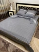 Постельное белье хлопковое Gucci Полуторное 150 x 220 Бязь Серое 50 х 70 - изображение 5