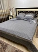 Постельное белье хлопковое Gucci Полуторное 150 x 220 Бязь Серое 50 х 70 - изображение 6