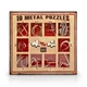 Набір металевих головоломок Eureka 10 Metal Puzzles Червоний - зображення 1