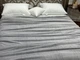 Мягкий плед-покрывало Casablanket из бамбукового волокна 220*240см Светло-серый - изображение 5