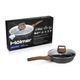 Сковорода лита з кришкою Holmer FP-33524-SWMBML Natural 24 см - зображення 3