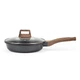 Сковорода лита з кришкою Holmer FP-33524-SWMBML Natural 24 см - зображення 6