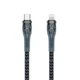 Кабель Proda Azeada Lotto PD-B89CL Type-C to Lightning Pulsing Fast Charging 1,3 метри 27W з передачею даних до 480 Mb/s Blue/Black - изображение 3