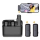 Подвійний мікрофон Lightning wireless microphone+receiver для iPhone 14|13|12|11|X|8|7 - зображення 2