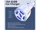 USB-зарядное Uslion Автомобильное с 5 портами bk-359 QC 3.0 15А белый (1011-277-01) - изображение 5