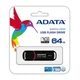 Флеш-накопичувач ADATA USB 3.2 AUV 150 64Gb Black (AUV150-64G-RBK) - изображение 2