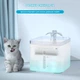 Питьевой фонтан для кошек и собак NPET WF020WH 3L с фильтром и подсветкой Прозрачный (00851) - изображение 3