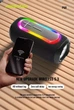 Портативна бездротова Bluetooth колонка Hopestar P60 |BT5.3, 20W, TWS, AUX/TF/USB, 6h Max, IPX6| Black - зображення 3
