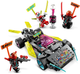 Zestaw klocków LEGO Ninjago Latający samochód ninja 419 elementów (71710) - obraz 10