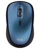 Мышь беспроводная Trust Yvi+ Silent, Blue/Black, USB, оптическая, 800/1600 dpi, 4 кнопки, гнездо для хранения приемника USB, 1xAA (24551) - изображение 1