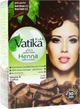 Фарба для волосся на основі хни Dabur Vatika Naturals 4.5 Каштановий 60 г (6291069701739) - зображення 1