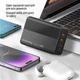 Мережевий зарядний пристрій ColorWay Power Delivery GaN (2USB-A + 2USB TYPE-C) (100W) Black (CW-CHS041PD-BK) - зображення 17