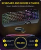Комплект ігрової клавіатури та миші Havit HV-KB558CM-DE (німецька розкладка) - зображення 4