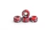 Колеса для фингерборда с подшипниками Just Skate Swirl Red - изображение 2