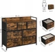 Комод у стилі loft з ящиками з тканини KidsbunkBed 98 x 28,5 x 85 см колір чорний коричневий -COPY- - зображення 7