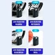Автомобільний насос Автокомпресор Usams US-ZB215 Mini Car Air Pump 5000 mAh Портативний компресор для автомобіля Black - зображення 14